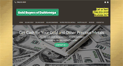 Desktop Screenshot of goldbuyersofdahlonega.com